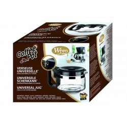 Verseuse universelle Cafetière 12/15 Tasses WPRO UCF100 Réglable