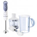 Mixeur plongeant multifonction 2 vitesses PHILIPS HR136600 Blanc 600W