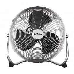 Ventilateur de sol Ø 35 cm | 3 vitesses JETTECH J14HVFF Métal, Noir