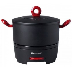 Appareil à fondue 2L | 8 Personnes BRANDT FON800NR Noir 1000W