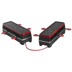 Appareil à raclette 2en1 - 8 Personnes BRANDT RAC2x4MG Noir, Rouge