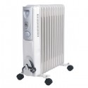 Radiateur bain d'huile 60m² - 11 éléments - EMERIO HO-108222 Blanc 2500W