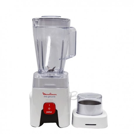 Blender MOULINEX LM422125 600 Watts + Moulin - Blanc