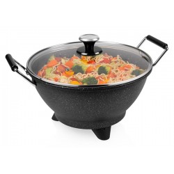 Wok électrique 7L Ø 30cm PRINCESS 162389 Noir 1400W