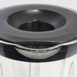 Blender / Mixeur verre 1L TRISTAR BL-4441 Inox, Noir 350W