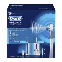 Combiné dentaire Oral-B BRAUN OC5015352 PRO CARE OXYJET+ Blanc, Bleu