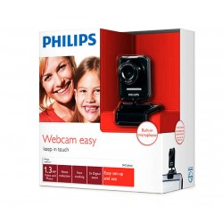 Webcam easy 1.3 MP Zoom 3x PHILIPS SPC530NC Noir