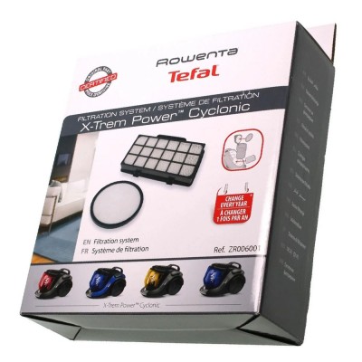 Kit de filtration ROWENTA TEFAL X-TREM POWER CYCLONIC ZR006001