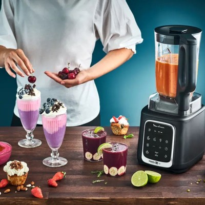 Blender 1,75L + Gourde nomade Tritan MOULINEX LM91HD10 INFINIMIX+ Argent 1600W