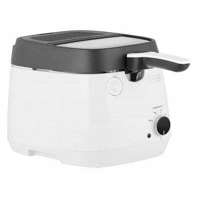 Friteuse 2,4L DELONGHI FS6025 Blanc, Gris 1800W