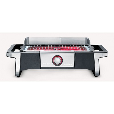 Barbecue sur pied 2en1 SEVERIN PG8117 SENOA BOOST S Noir, Inox 3000W