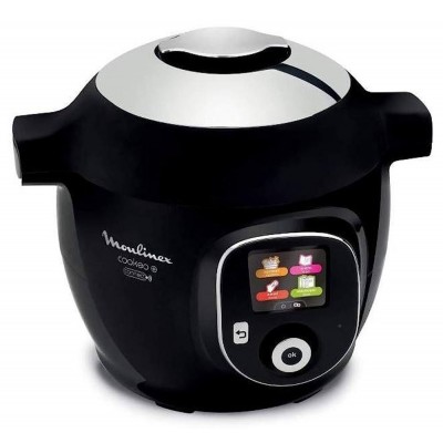 Multicuiseur COOKEO+ CONNECT 6L MOULINEX CE859800 Noir 1600W