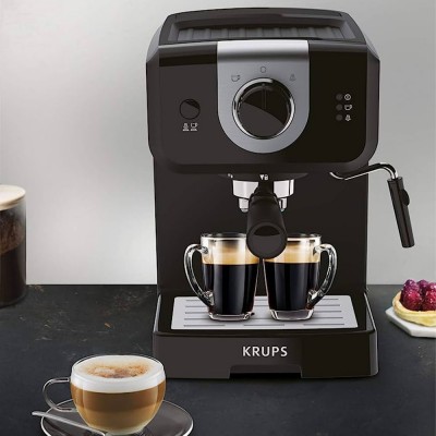 Cafetière Expresso 1,2L 15B KRUPS YY3956FD OPIO Noir 1050W