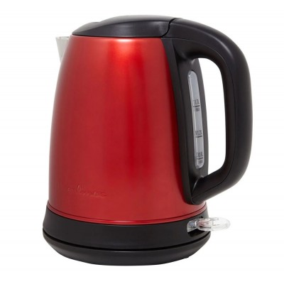 Bouilloire 1,7L MOULINEX BY550510 SUBITO SELECT Rouge 2400W