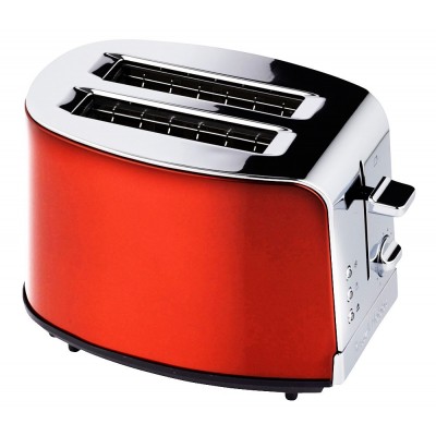 Grille-pain 2 fentes extra-larges RUSSELL HOBBS 18625-56 JEWELS RUBY Rouge métallisé 1050W