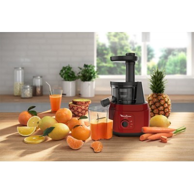 Extracteur de jus MOULINEX ZU150510 JUICEO Rouge 150W