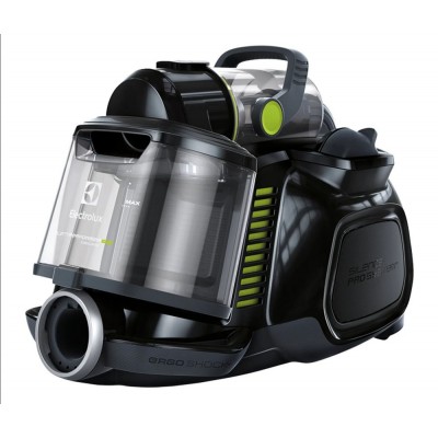 Aspirateur sans sac 1,4L ELECTROLUX ESPC7GREE SILENT POWER CYCLONIC Noir, Vert 650W