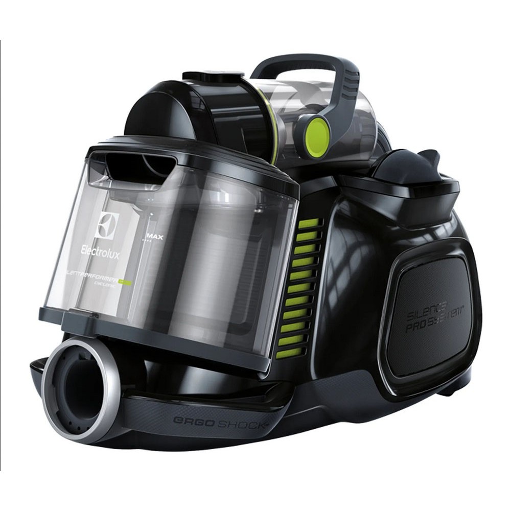 Aspirateur sans sac 1,4L Electrolux ESPC7GREE Silent Power Cyclonic Noir,  Vert 650W