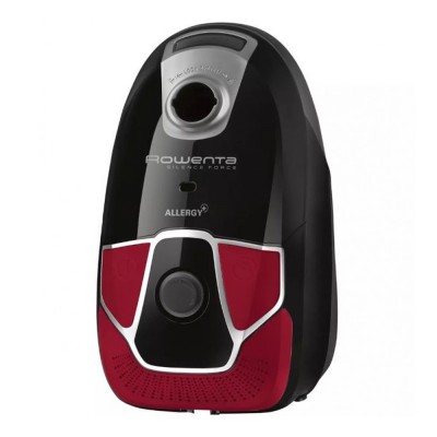 Aspirateur avec sac 4,5L ROWENTA RO6859EA SILENCE FORCE ALLERGY+ Noir, Rouge 450W