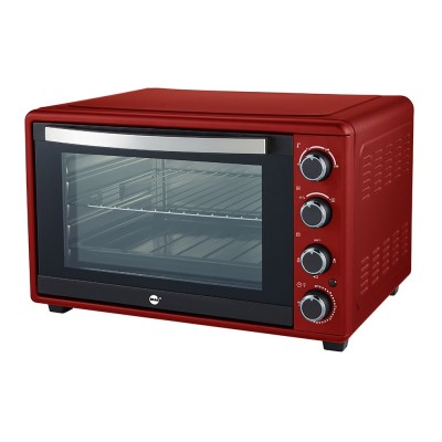 Four électrique 45 L Chal. Tourn. MAÏTOP MTFOU45R Rouge 2000 W