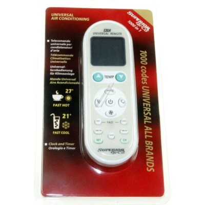 Télécommande universelle Climatiseur SUPERIOR SUPCU002 Blanc