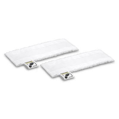Pack de 2 Serpillères Microfibres KÄRCHER 2.863-259.0 pour buse sol EASY FIX SC1-SC5