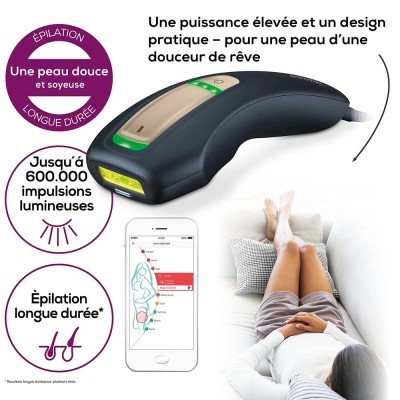 Épilateur Lumière Pulsée 600000 Flashs BEURER IPL5800 PureSkinPro