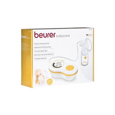 Tire-lait électrique + Biberons BEURER BY40 BABYCARE Blanc, Jaune