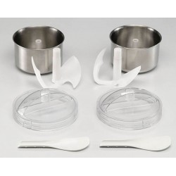 Sorbetière Professionnelle 2,40 L DELONGHI ICK8000 Turbine 2 Bacs