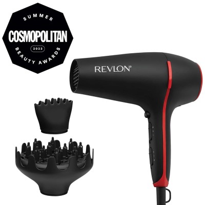 Sèche-cheveux REVLON RVDR5317E SMOOTHSTAY COCONUT Noir, Rouge 2000W