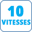 Nombre de vitesses - 10