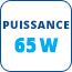 Puissance électrique - 65 W