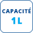 Capacité - 1 L